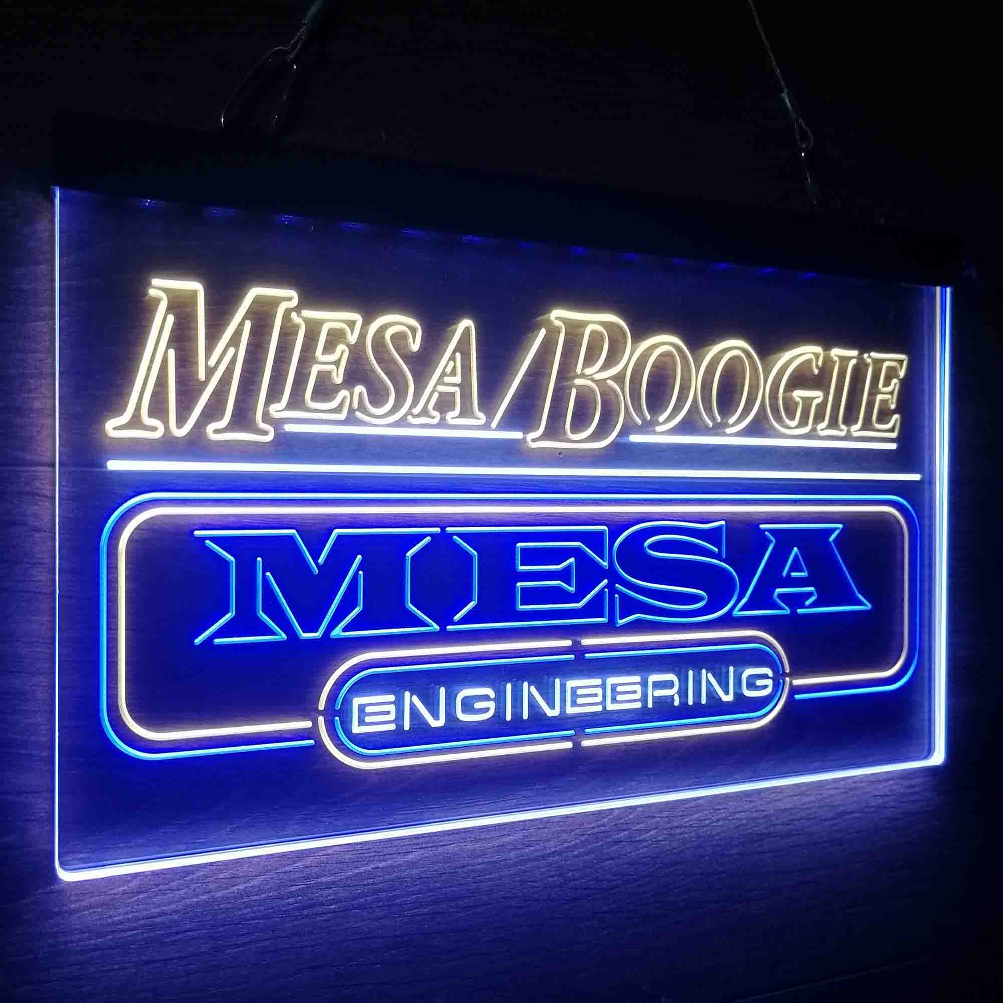 Mesa Boogie Engineering Neon 3-Color LED Sign