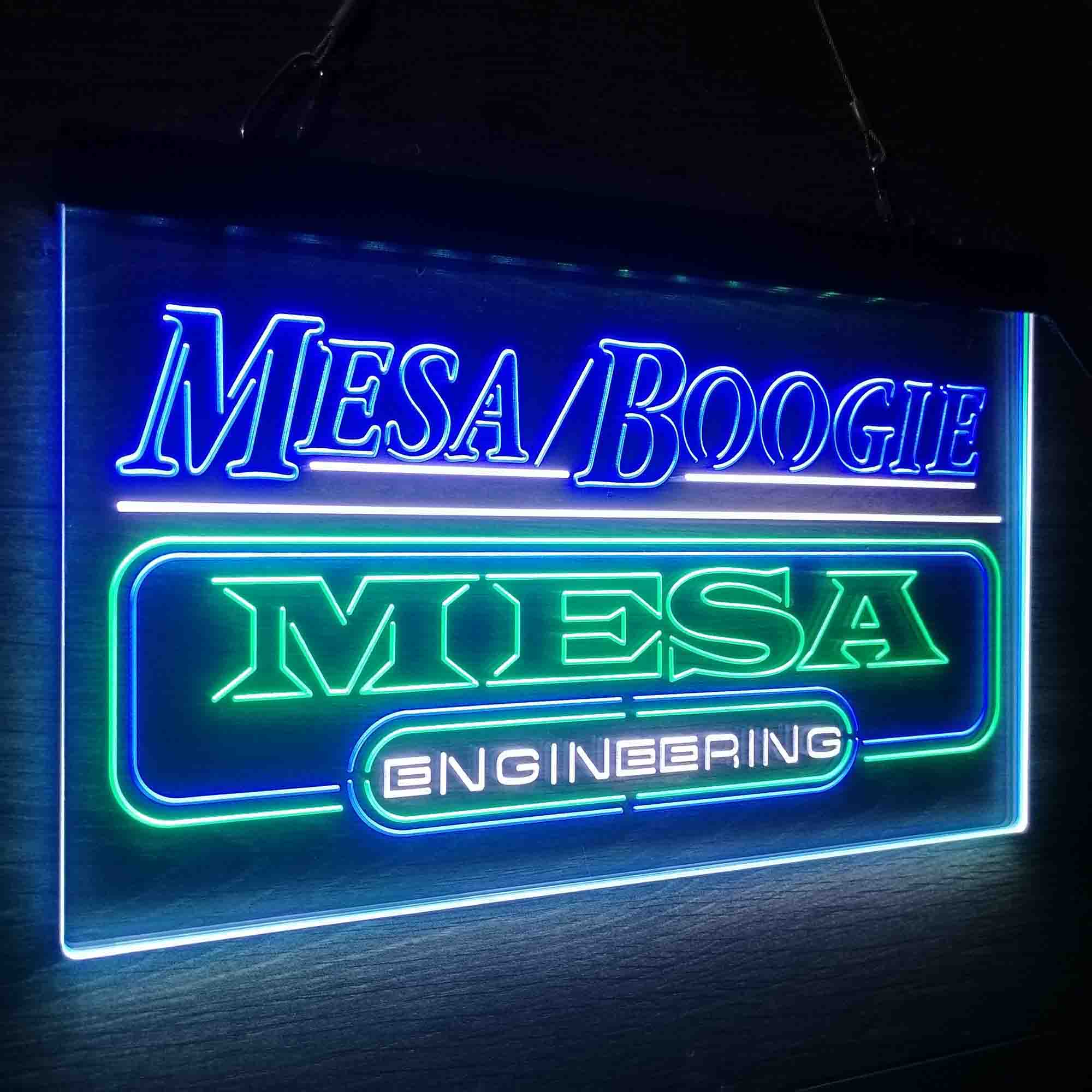 Mesa Boogie Engineering Neon 3-Color LED Sign