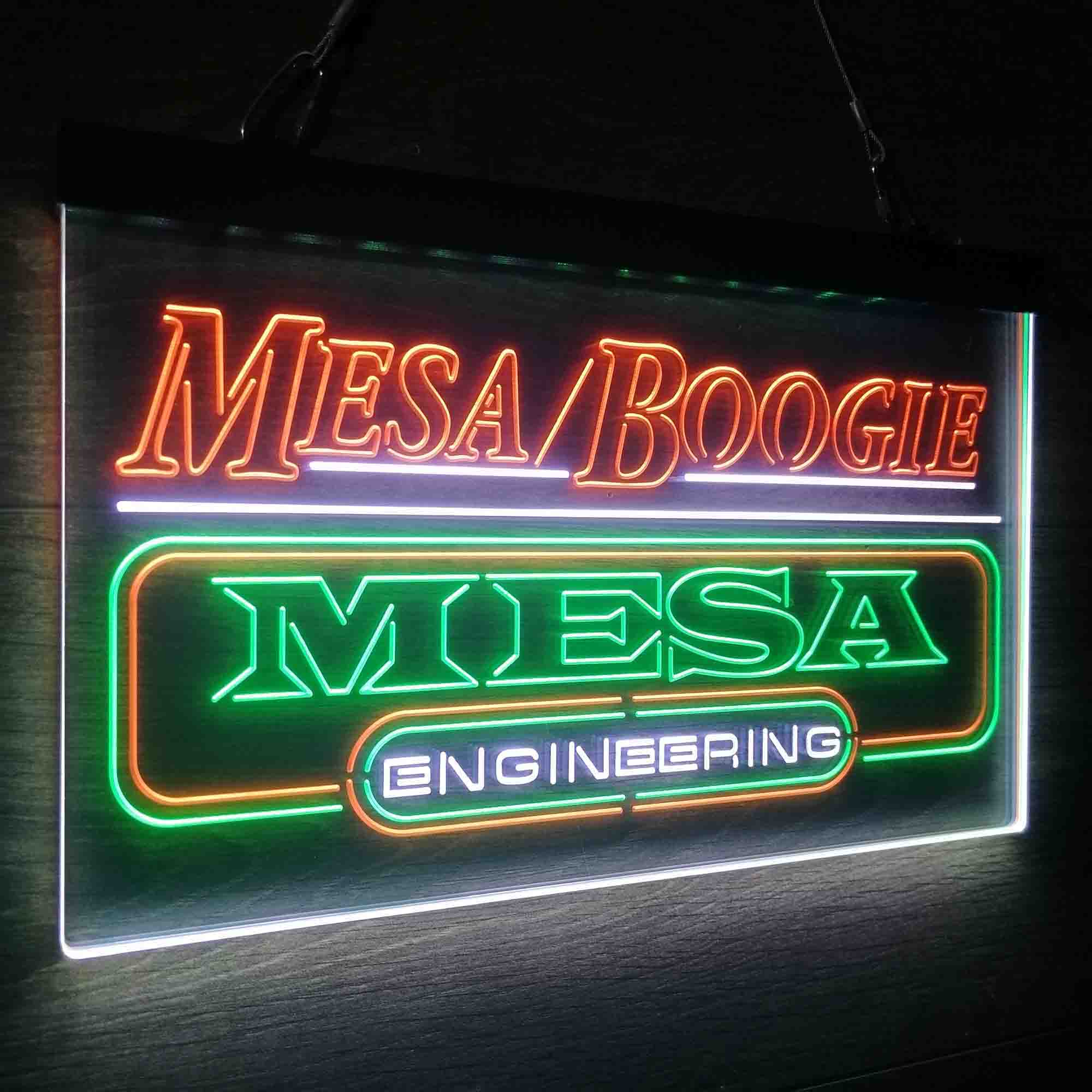 Mesa Boogie Engineering Neon 3-Color LED Sign