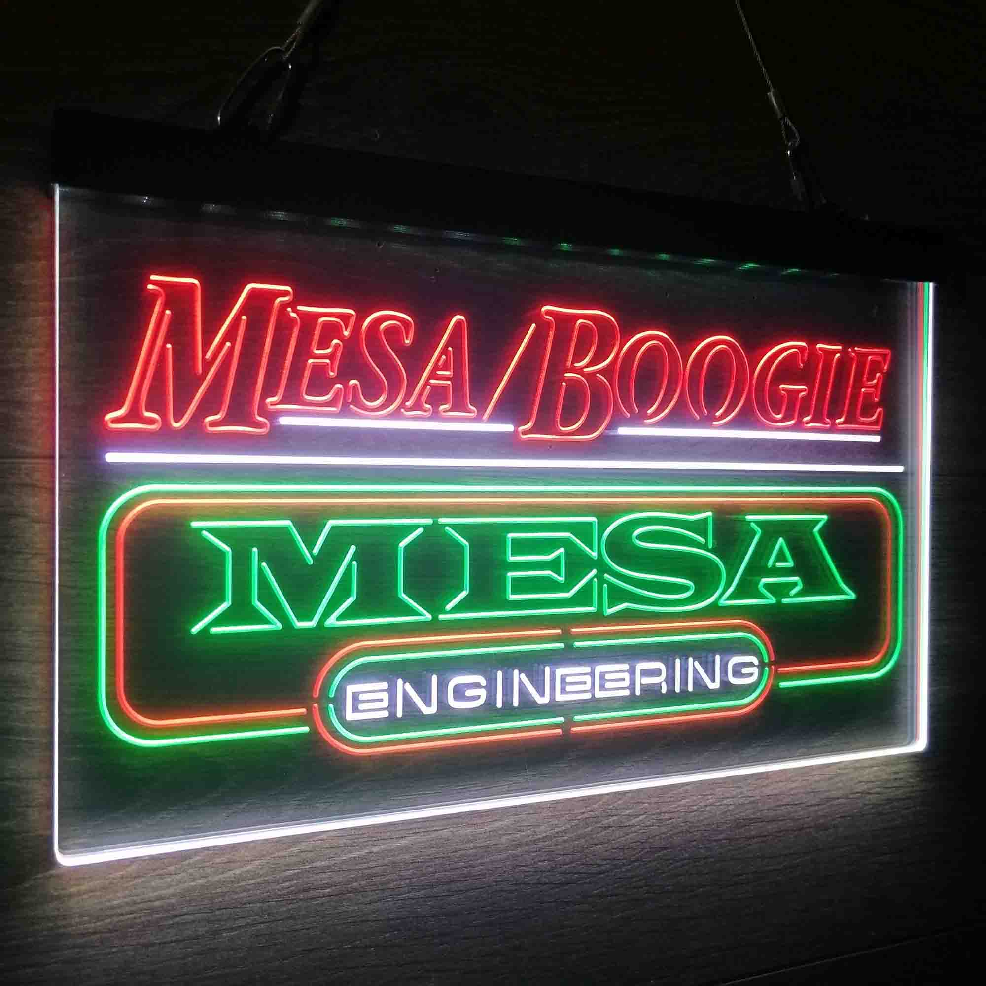 Mesa Boogie Engineering Neon 3-Color LED Sign