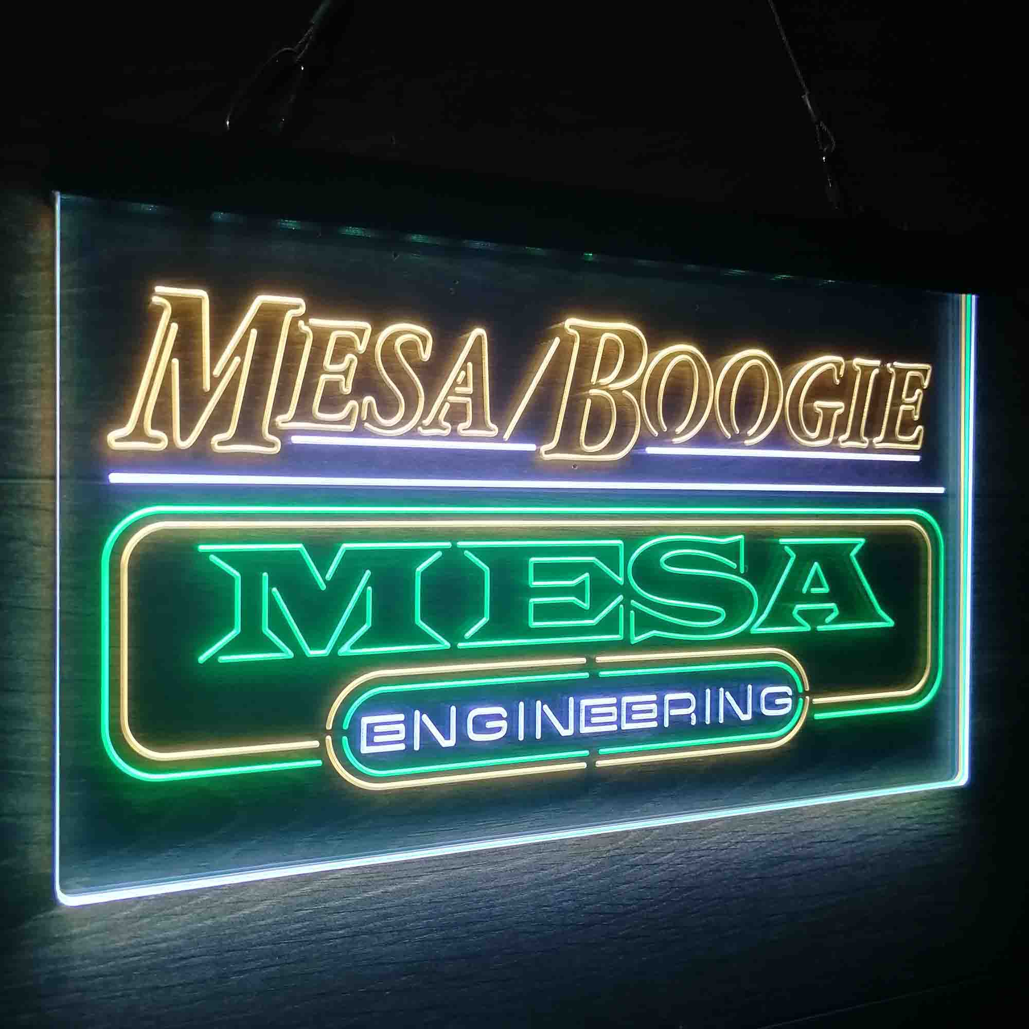 Mesa Boogie Engineering Neon 3-Color LED Sign