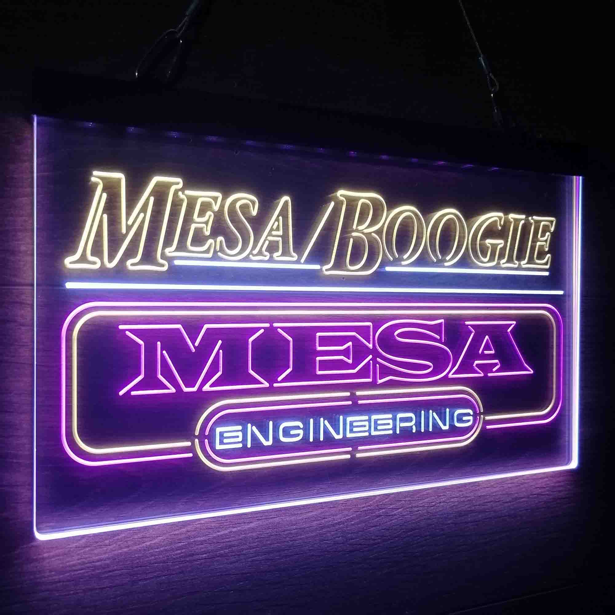 Mesa Boogie Engineering Neon 3-Color LED Sign