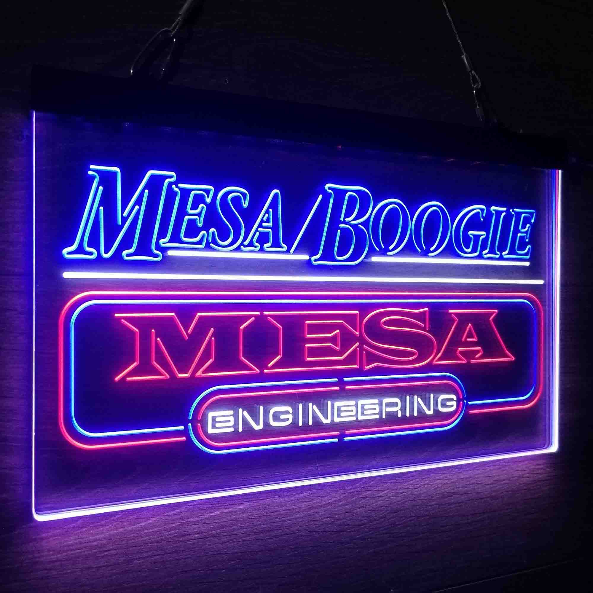 Mesa Boogie Engineering Neon 3-Color LED Sign