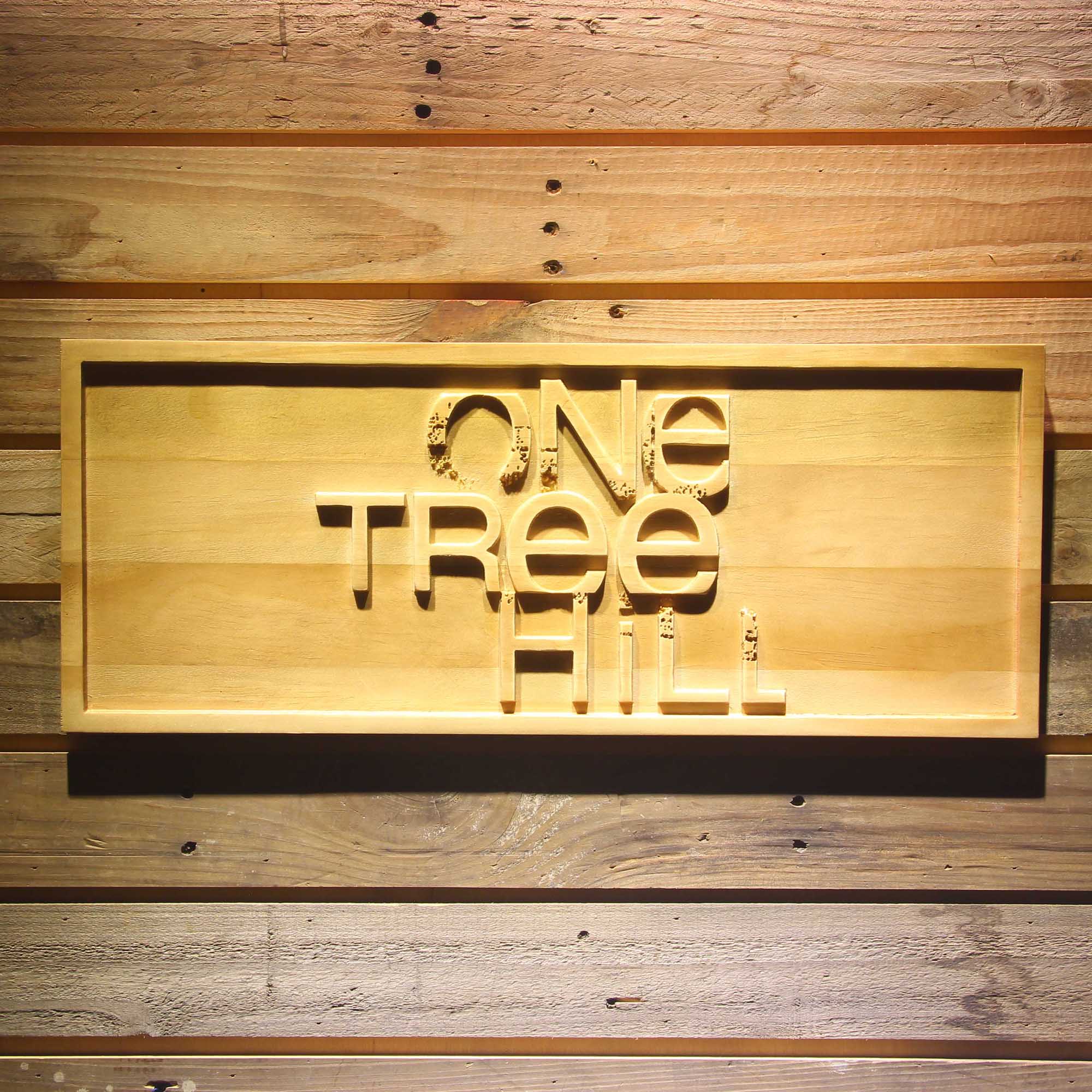 One Tree Hill TV Series 3D Wooden Engrave Sign