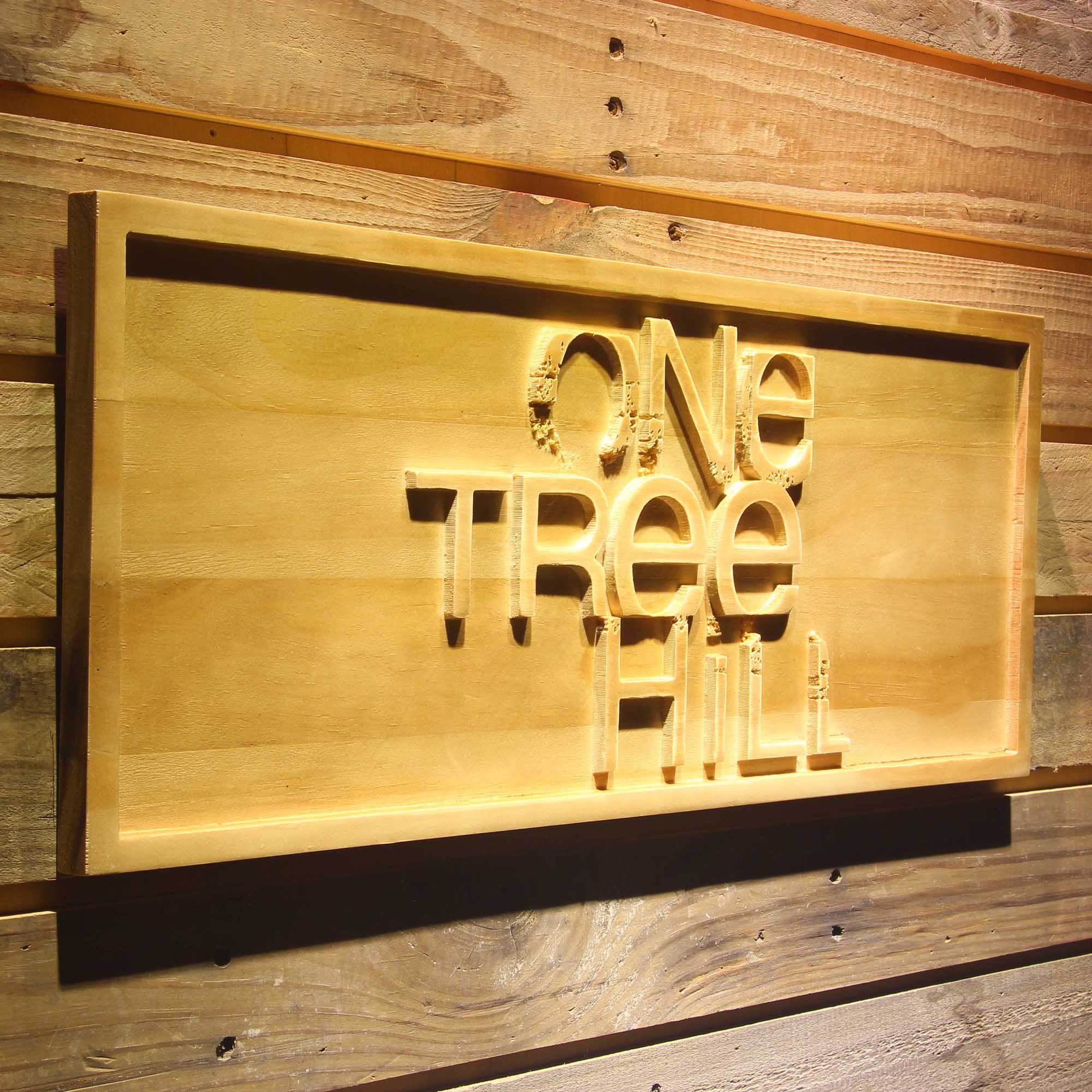 One Tree Hill TV Series 3D Wooden Engrave Sign