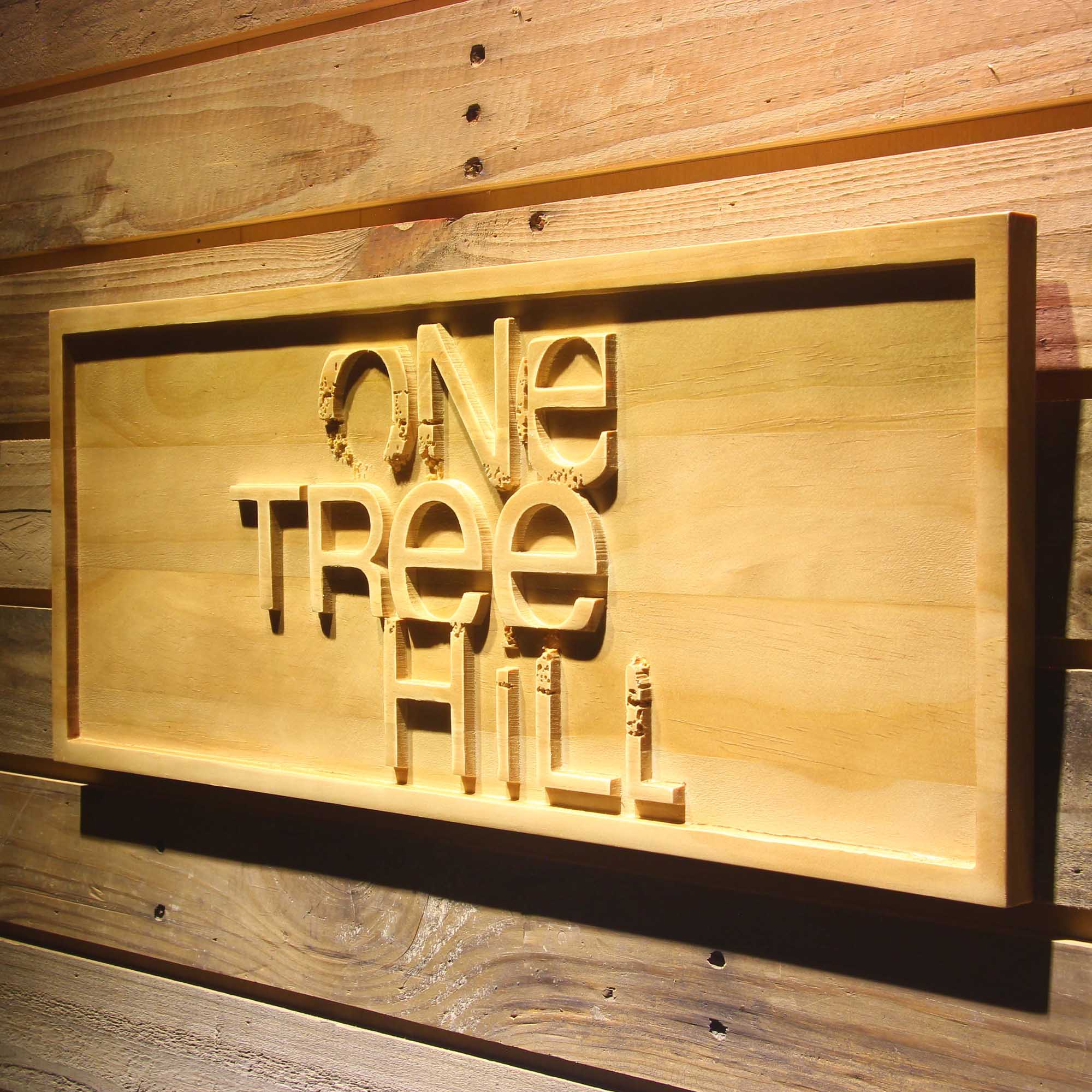 One Tree Hill TV Series 3D Wooden Engrave Sign