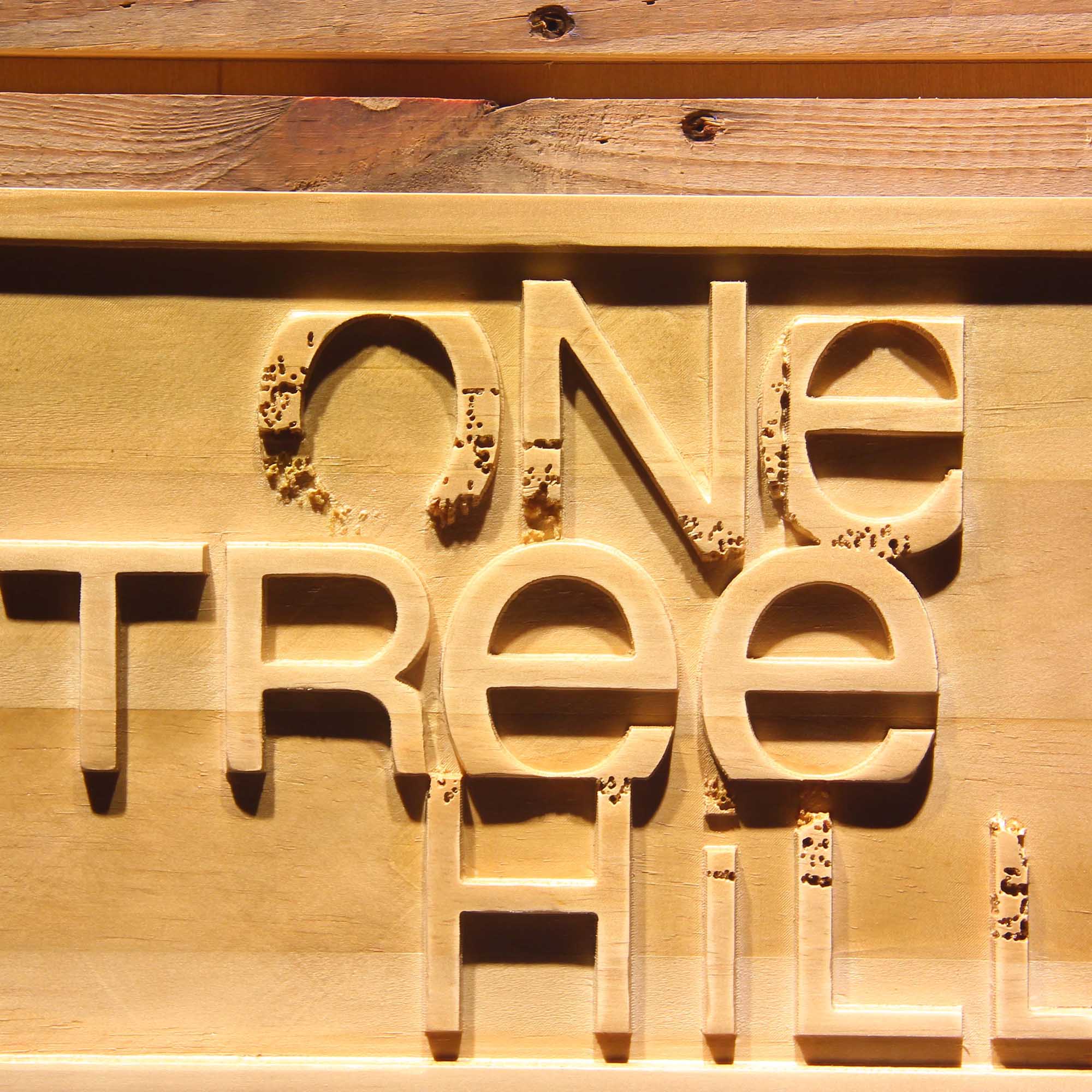 One Tree Hill TV Series 3D Wooden Engrave Sign