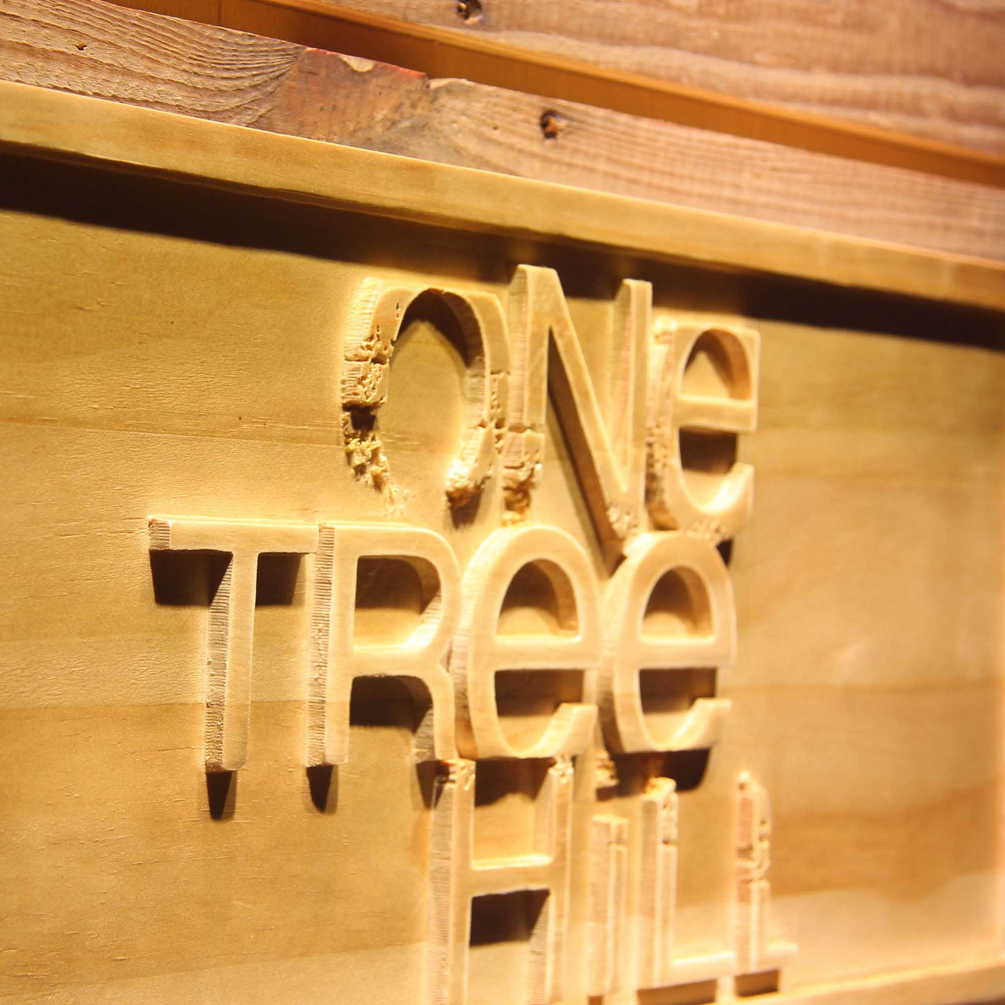 One Tree Hill TV Series 3D Wooden Engrave Sign