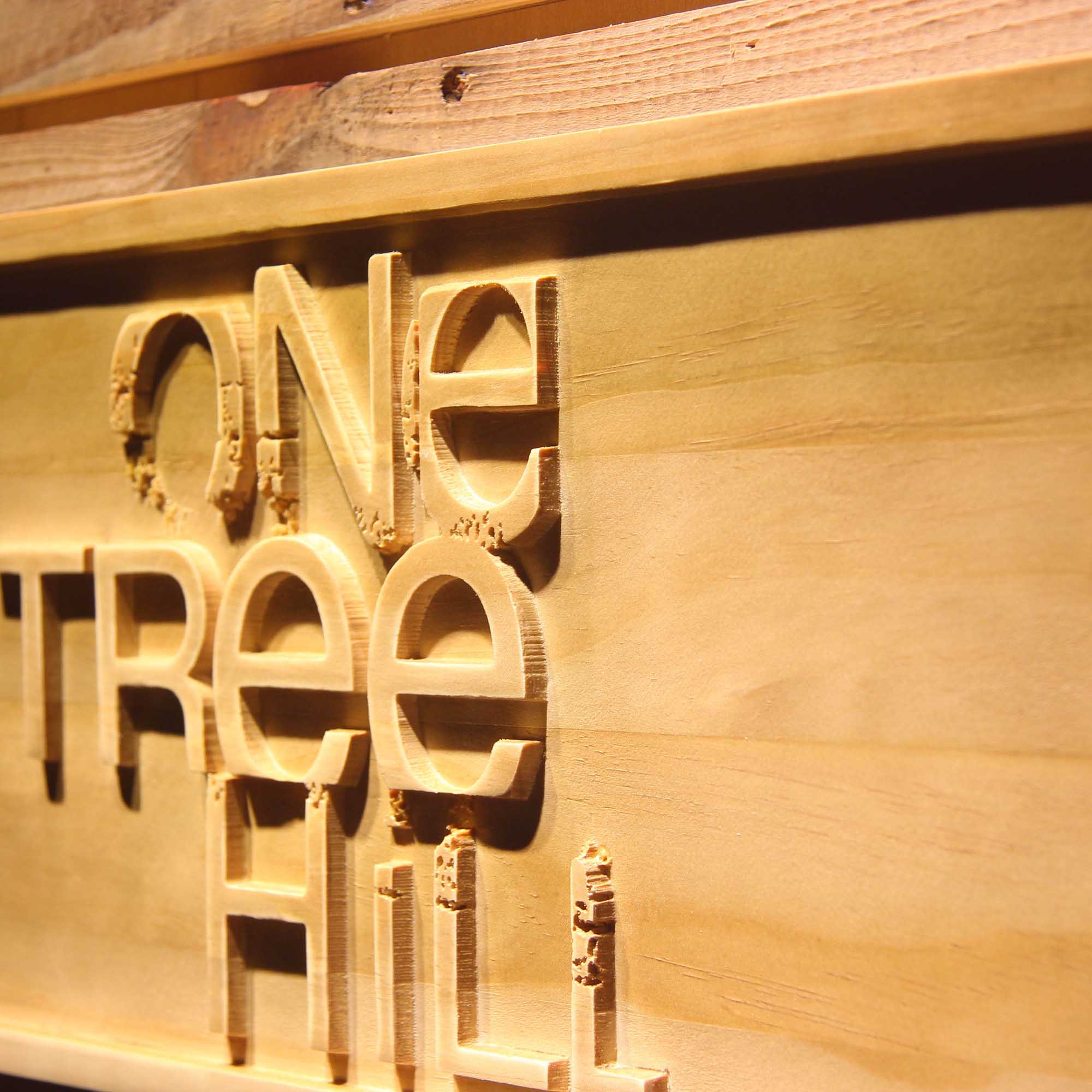 One Tree Hill TV Series 3D Wooden Engrave Sign