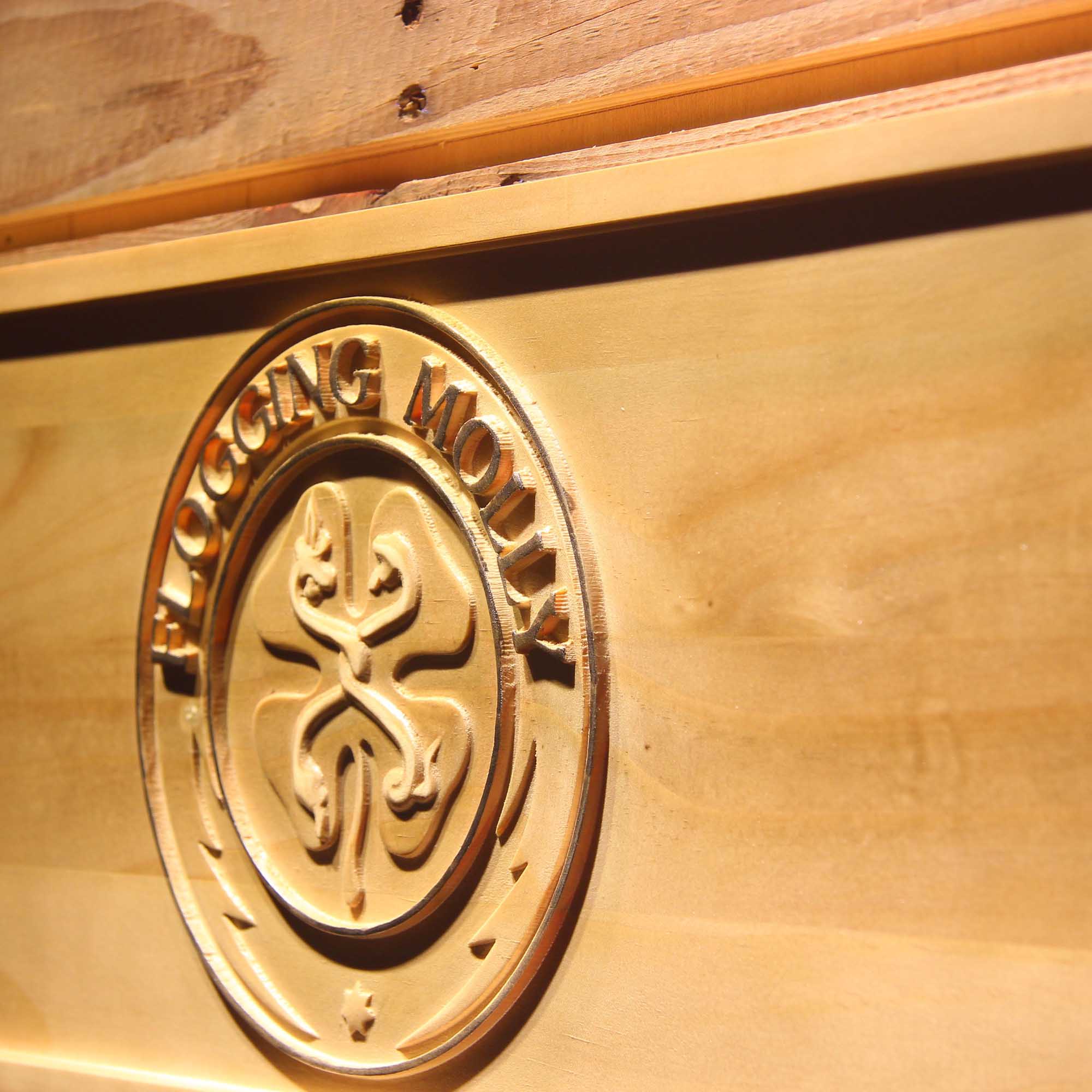 Flogging Molly Band 3D Wooden Engrave Sign