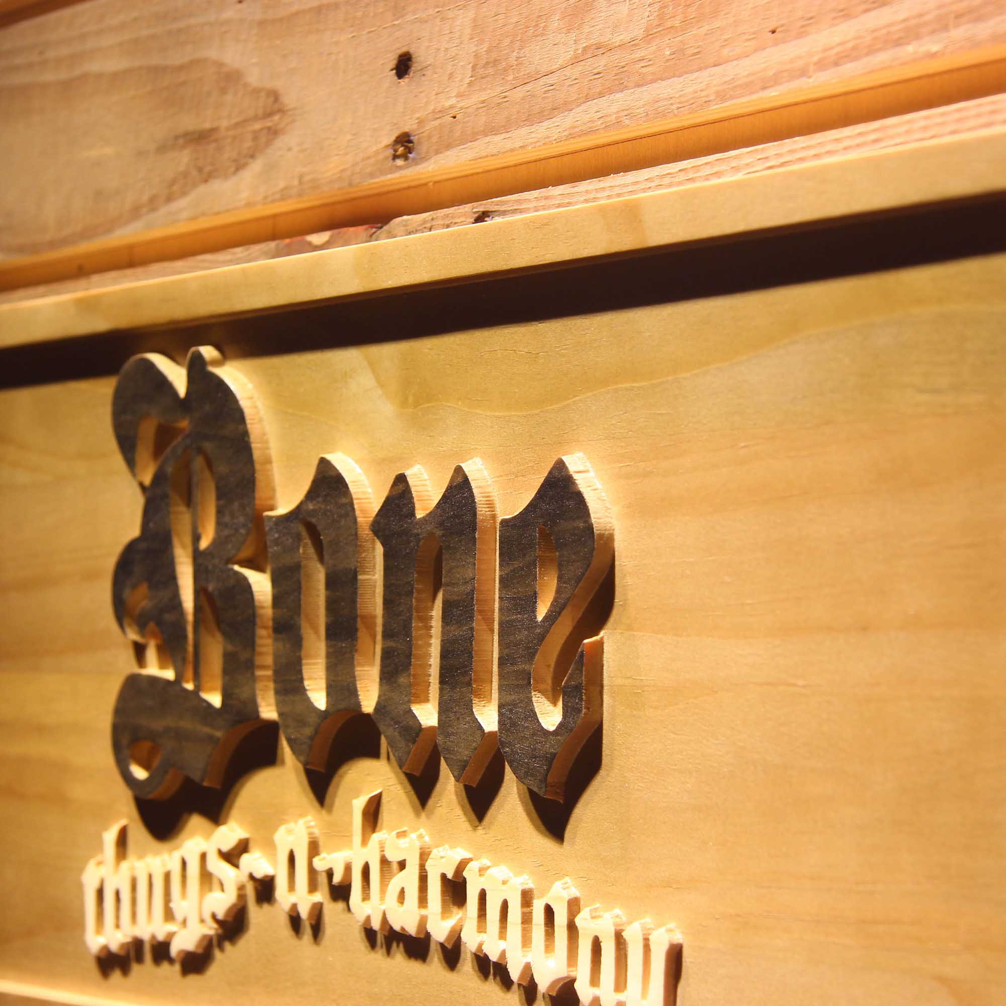 Bone Thugs-N-Harmony Band 3D Wooden Engrave Sign