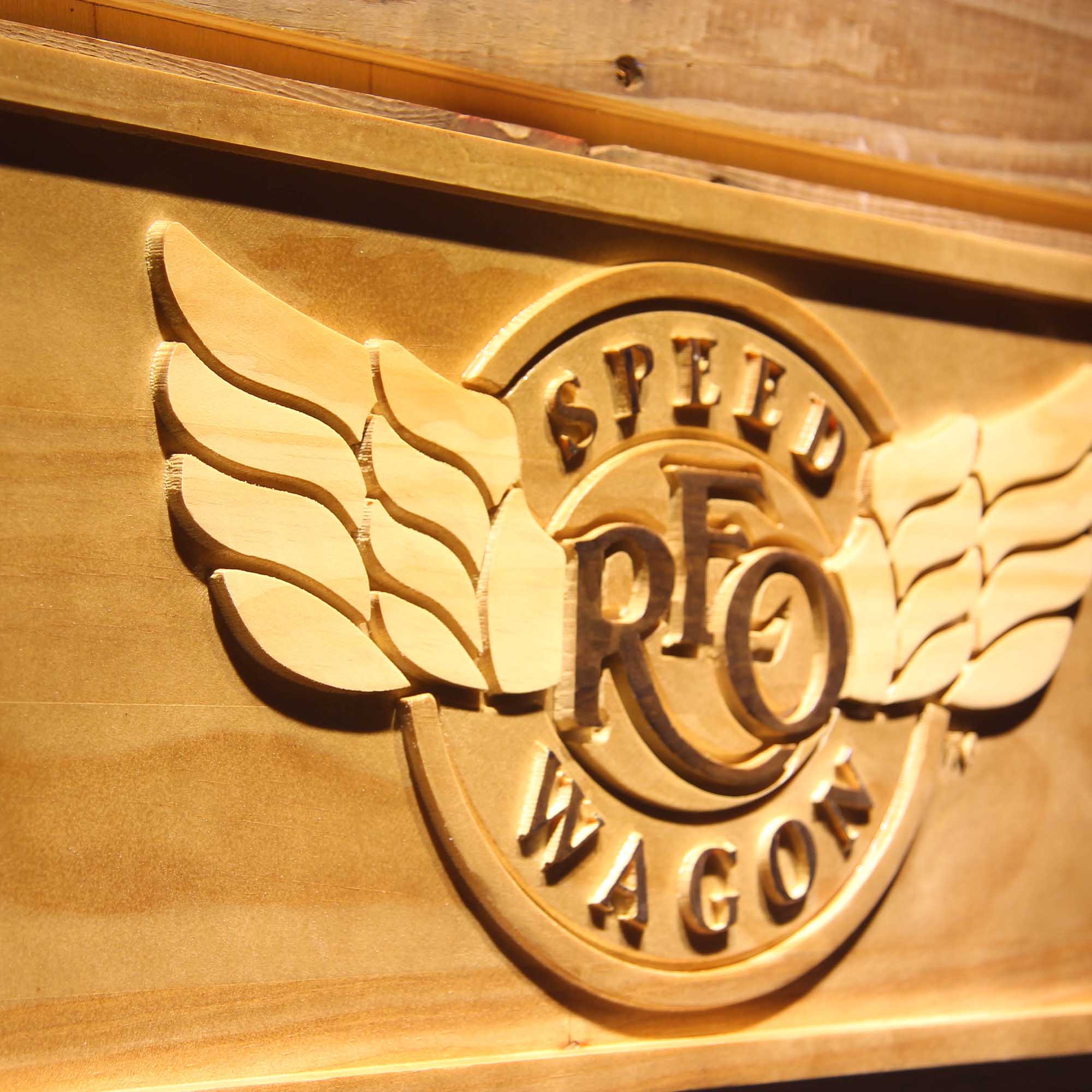 Reo Speedwagon Rock Band 3D Wooden Engrave Sign