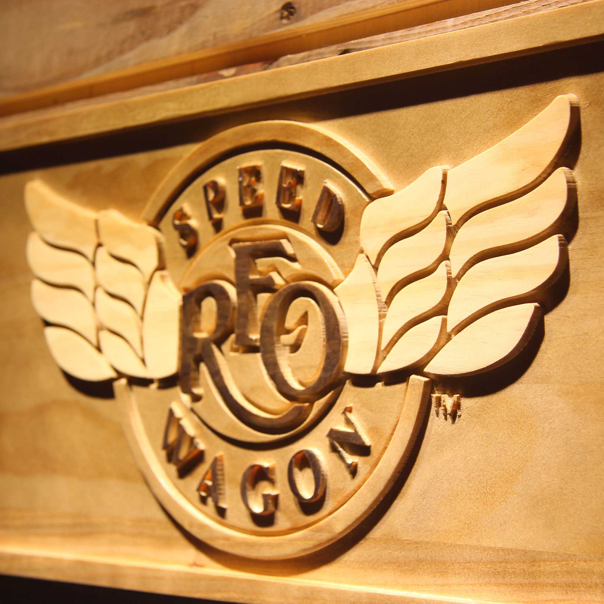 Reo Speedwagon Rock Band 3D Wooden Engrave Sign