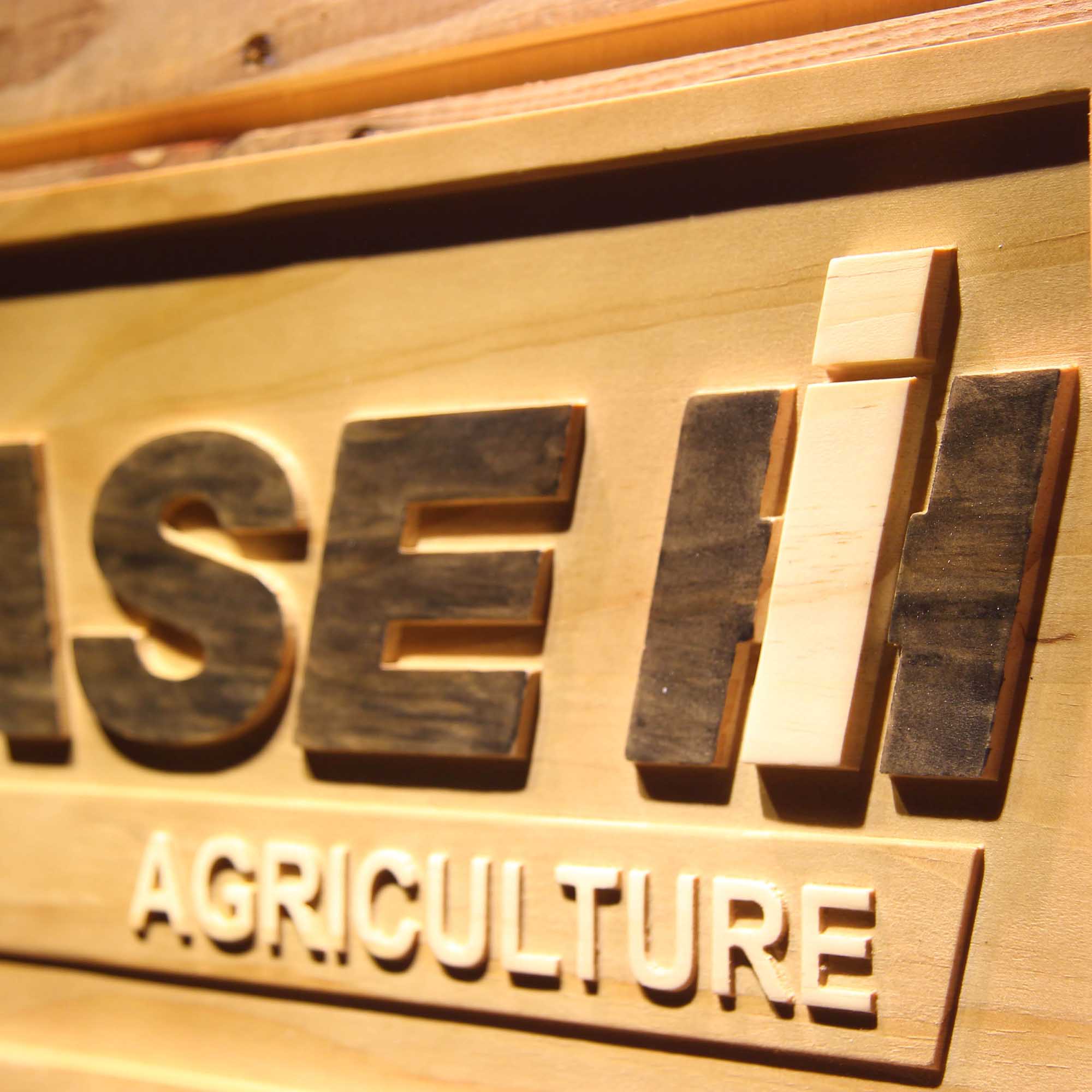 Case International Harvest Harvester 3D Wooden Engrave Sign